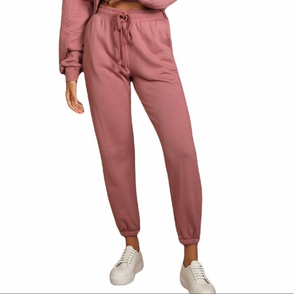 NWT Lulus Boathouse Drawstring Pink Sweatpants - Picture 7 of 7
